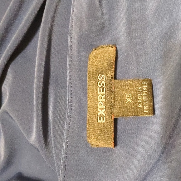 Express / Sexy Navy Halter with Diamond accent - Picture 4 of 4